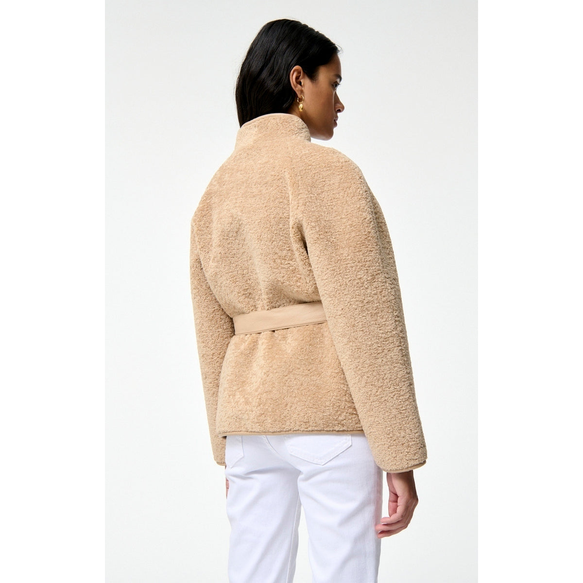 Blouson Ml Fur - Biscuit