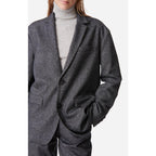 Daria Jacket - Anthracite Chine