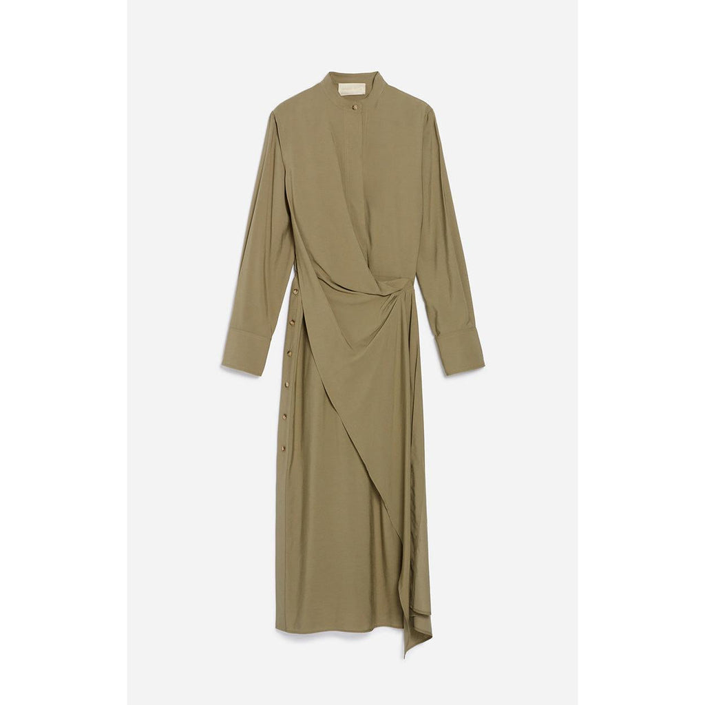 Dolmen Dress - Khaki