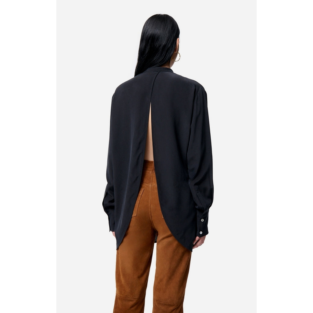 Feline Long-Sleeved Shirt - Black