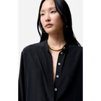 Feline Long-Sleeved Shirt - Black