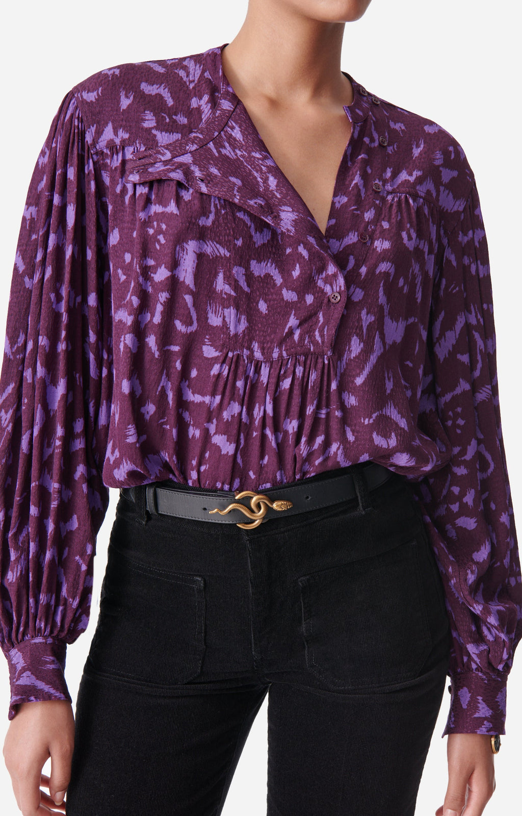 Blouse Delaide - Violet