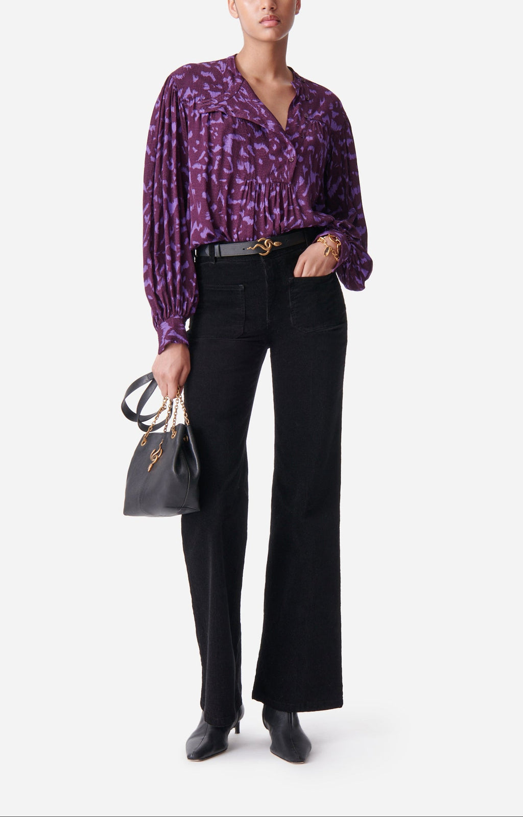 Blouse Delaide - Violet