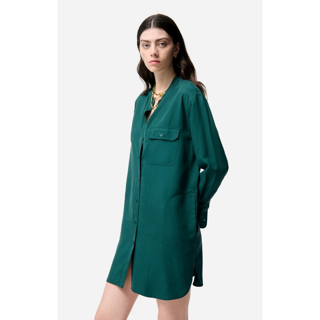 Ml Dao Dress - Peacock Green