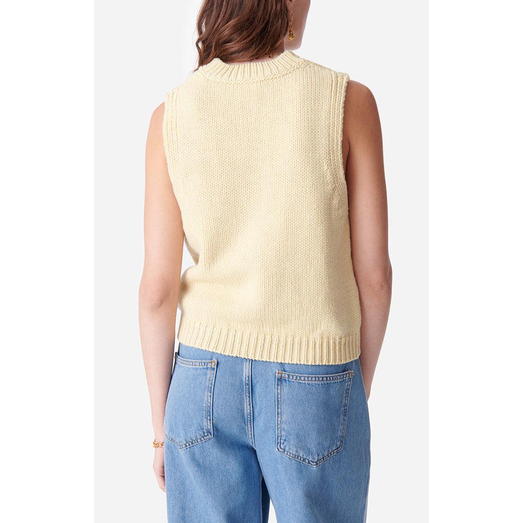 Sleeveless Cardigan Dounya - Citrus