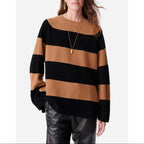 Dania Jumper - Cinnamon & Black