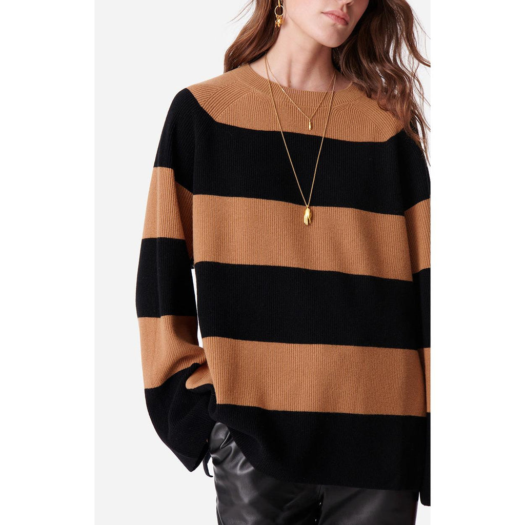 Dania Jumper - Cinnamon & Black