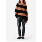 Dania Jumper - Cinnamon & Black