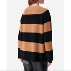 Dania Jumper - Cinnamon & Black