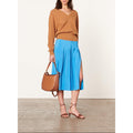 Delphy V-Neck Jumper - Caramel