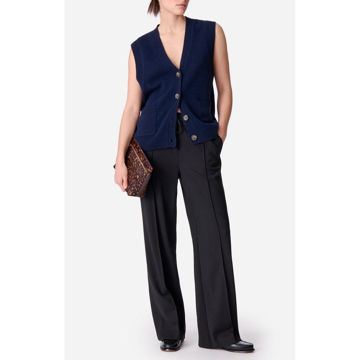 Cardigan Sans Manches Dashley - Marine