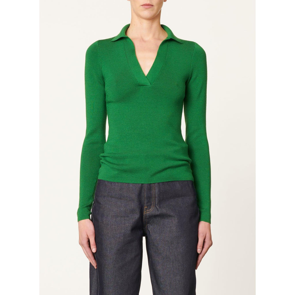 Dorita V-Neck Jumper - Trefle