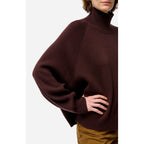 Pull Col Montant Frene - Chocolat