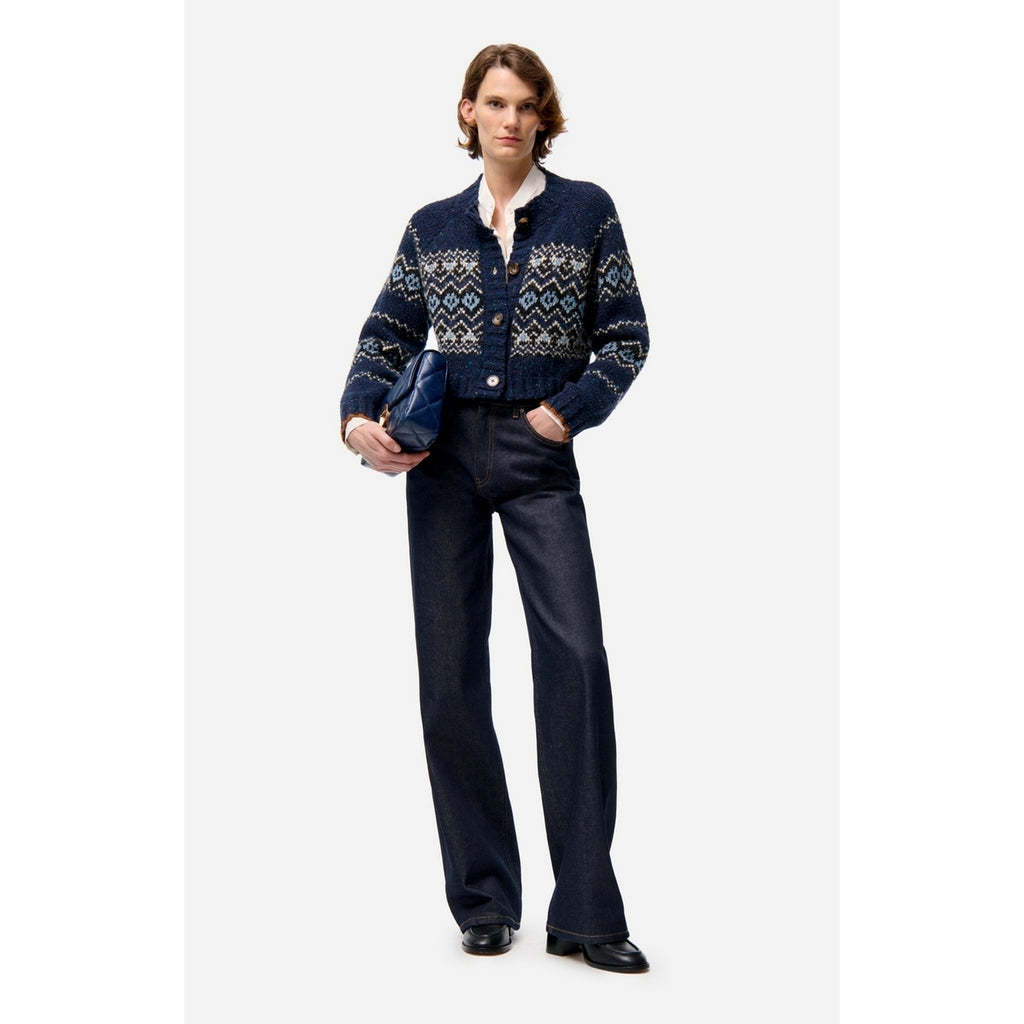 Cardigan Damas - Marine