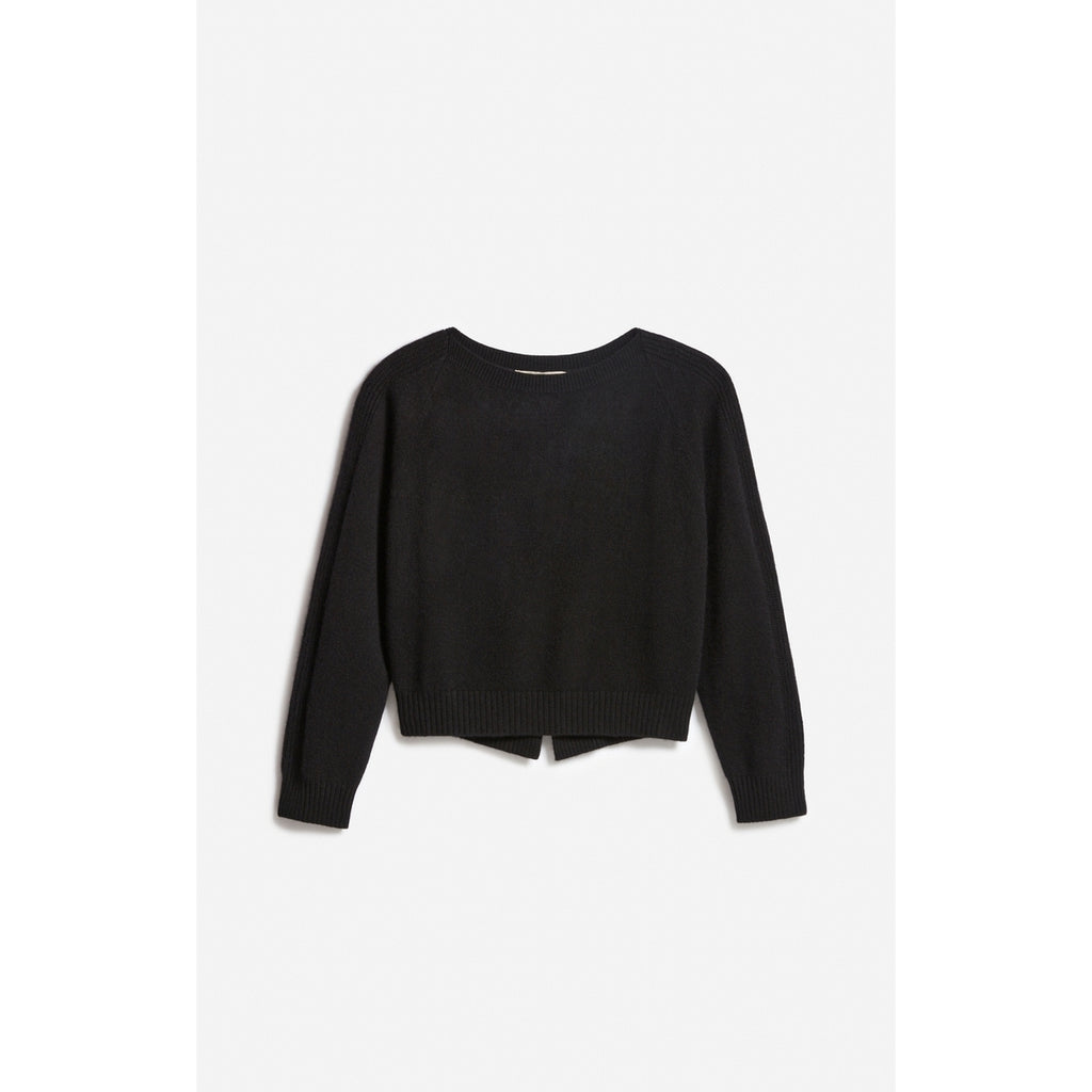 Pull Col Rond Divina - Noir