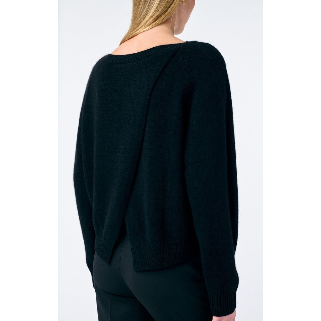 Pull Col Rond Divina - Noir