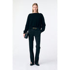 Pull Col Rond Divina - Noir