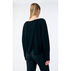 Pull Col Rond Divina - Noir