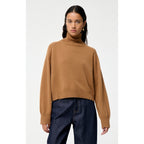 Pull Col Montant Dolmia - Camel
