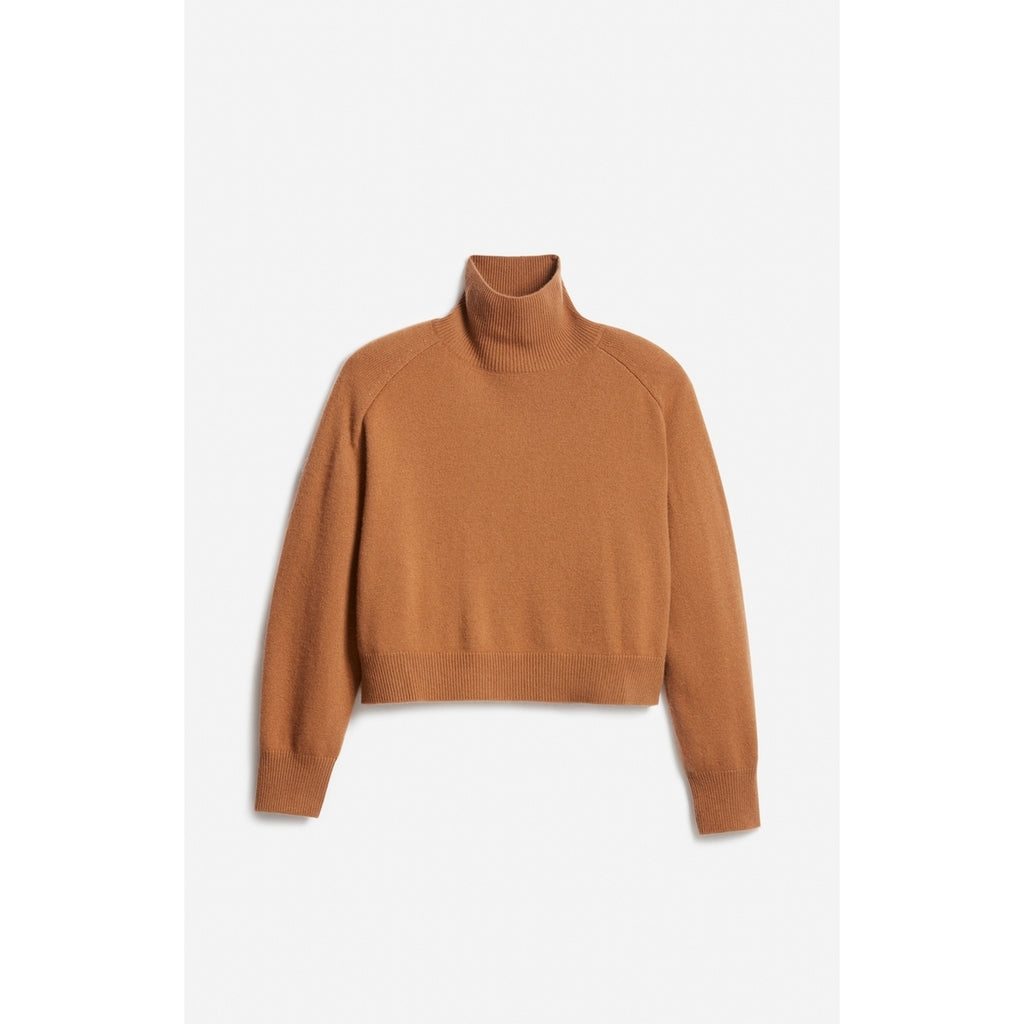Pull Col Montant Dolmia - Camel