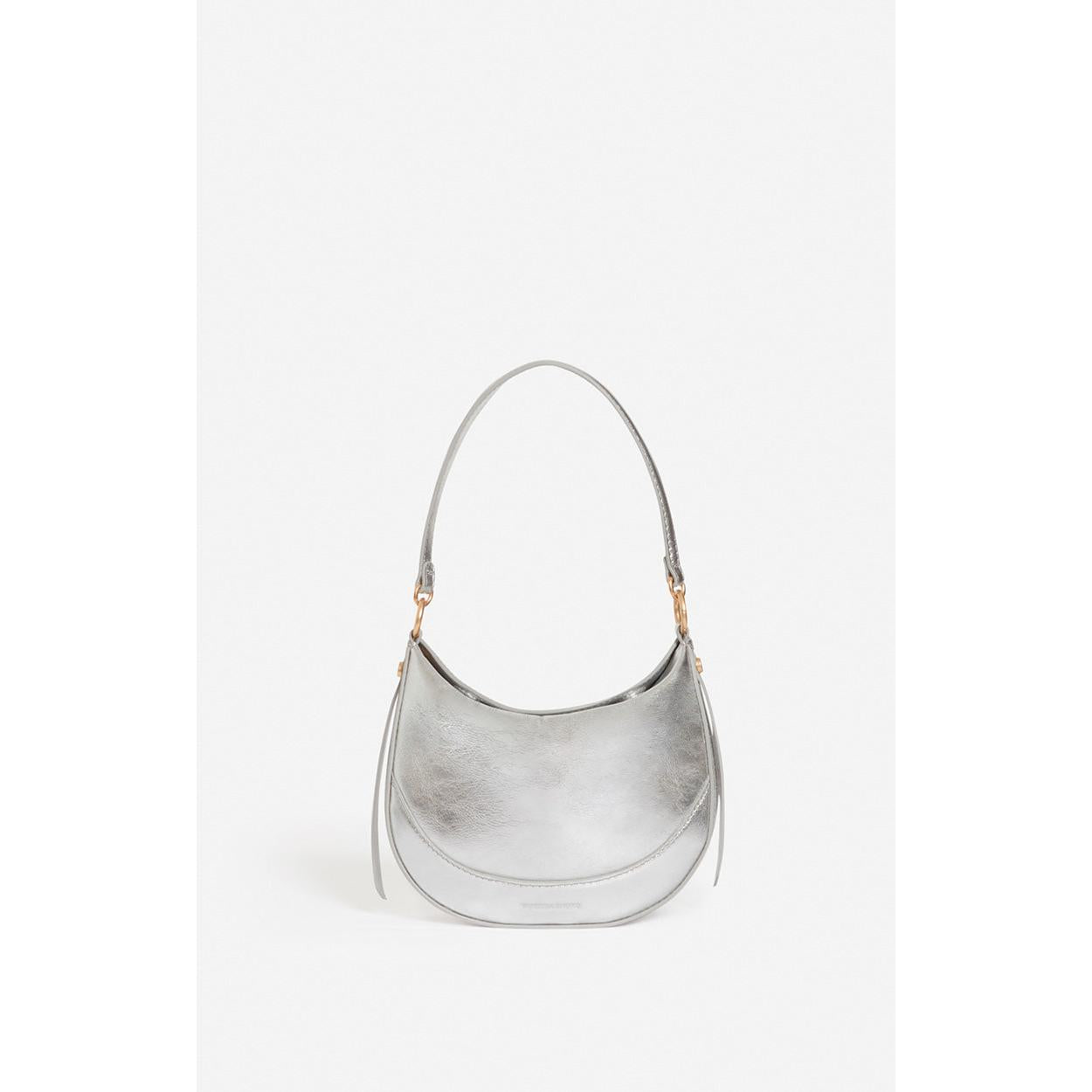 Petit Sac Daily En Cuir - Argent