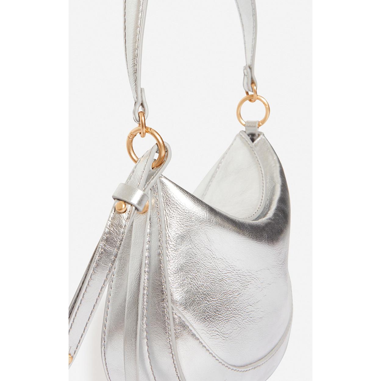 Petit Sac Daily En Cuir - Argent