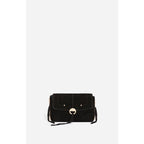 Petit Sac Othilia En Cuir Velours - Noir