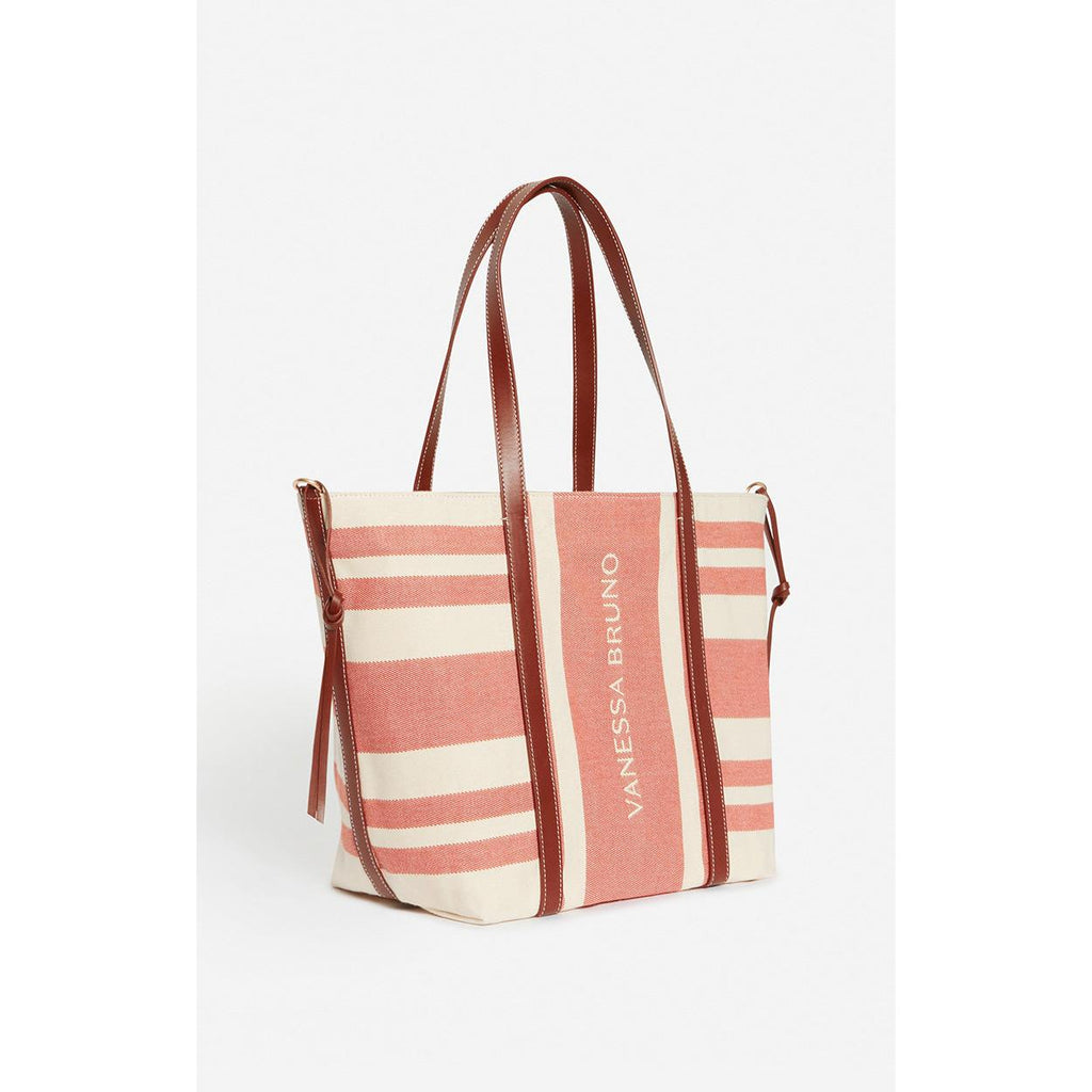 XL Canvas Tote Bag - Cognac