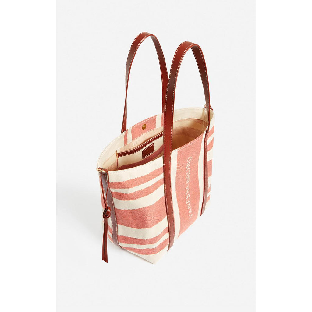 XL Canvas Tote Bag - Cognac