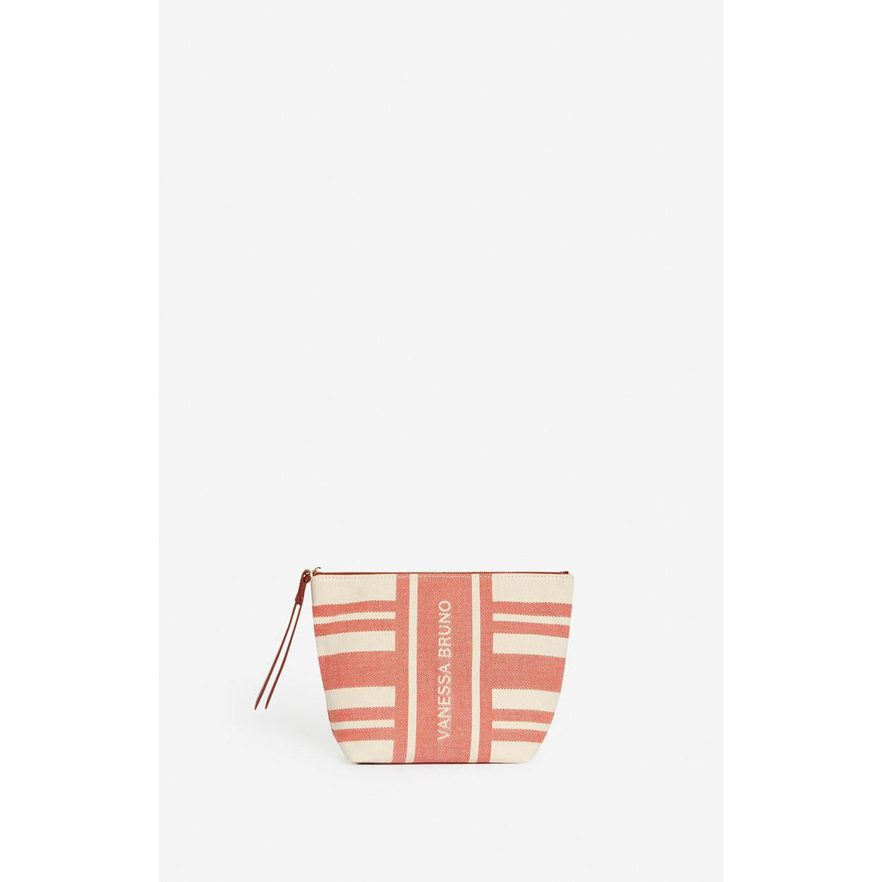 Zipped Clutch - Cognac