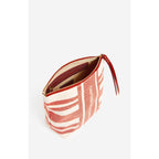 Zipped Clutch - Cognac