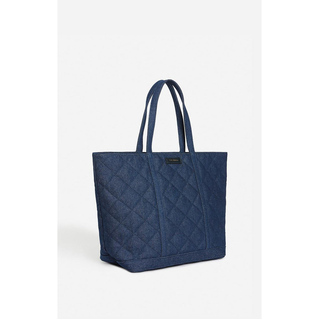 Cabas Xl En Denim Matelassé - Denim