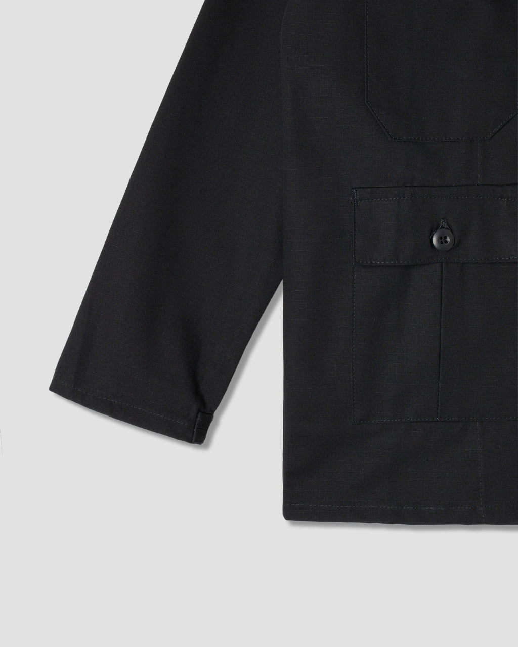 4 Pocket Jacket - Black Ripstop