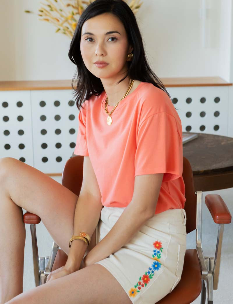 Koralowy T-Shirt Bob