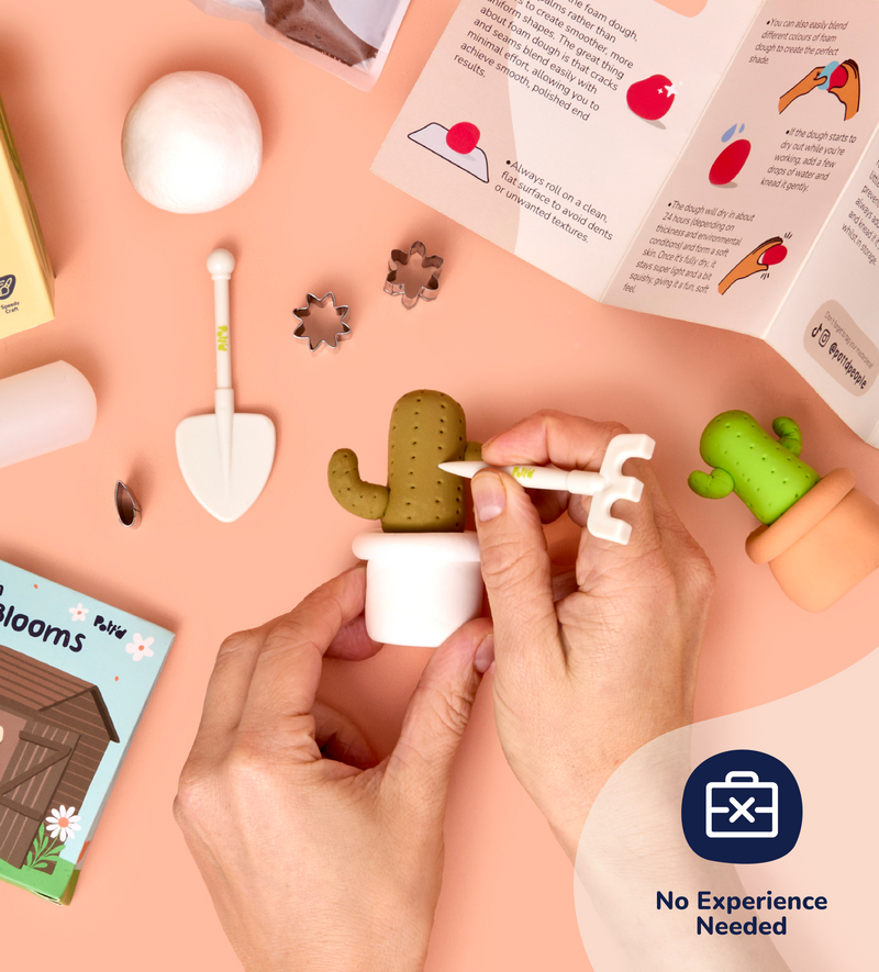 Foam Dough Collectibles: Buds & Blooms - Cactus