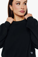 Sweatshirt Fleece  - Black