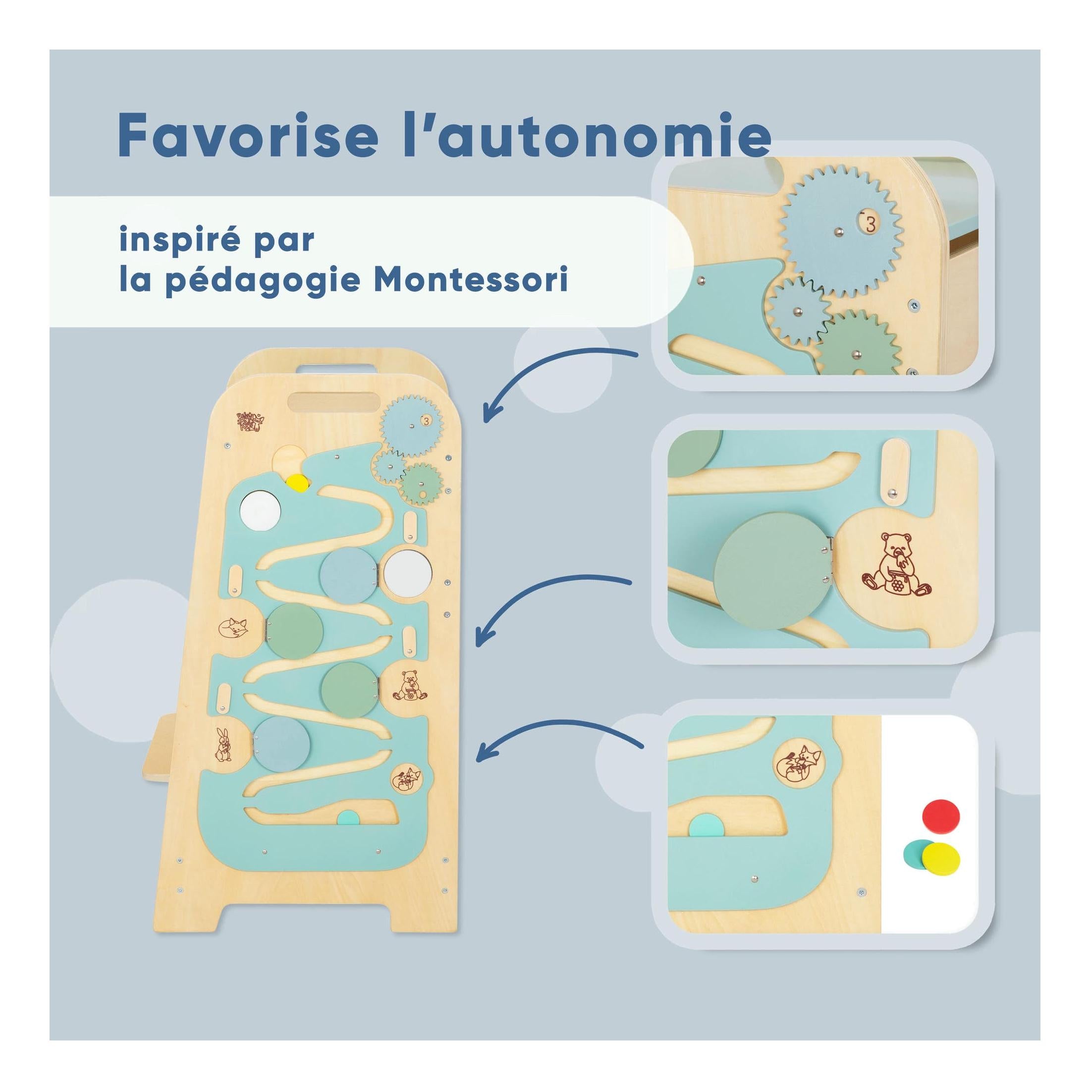 Tour D'Observation Multifonctions 5-En-1 – Play Xl Menthe & Jaune