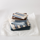 Serviette De Bain - Rayures Bleues