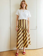 Jupe Jaune & Choco Moki
