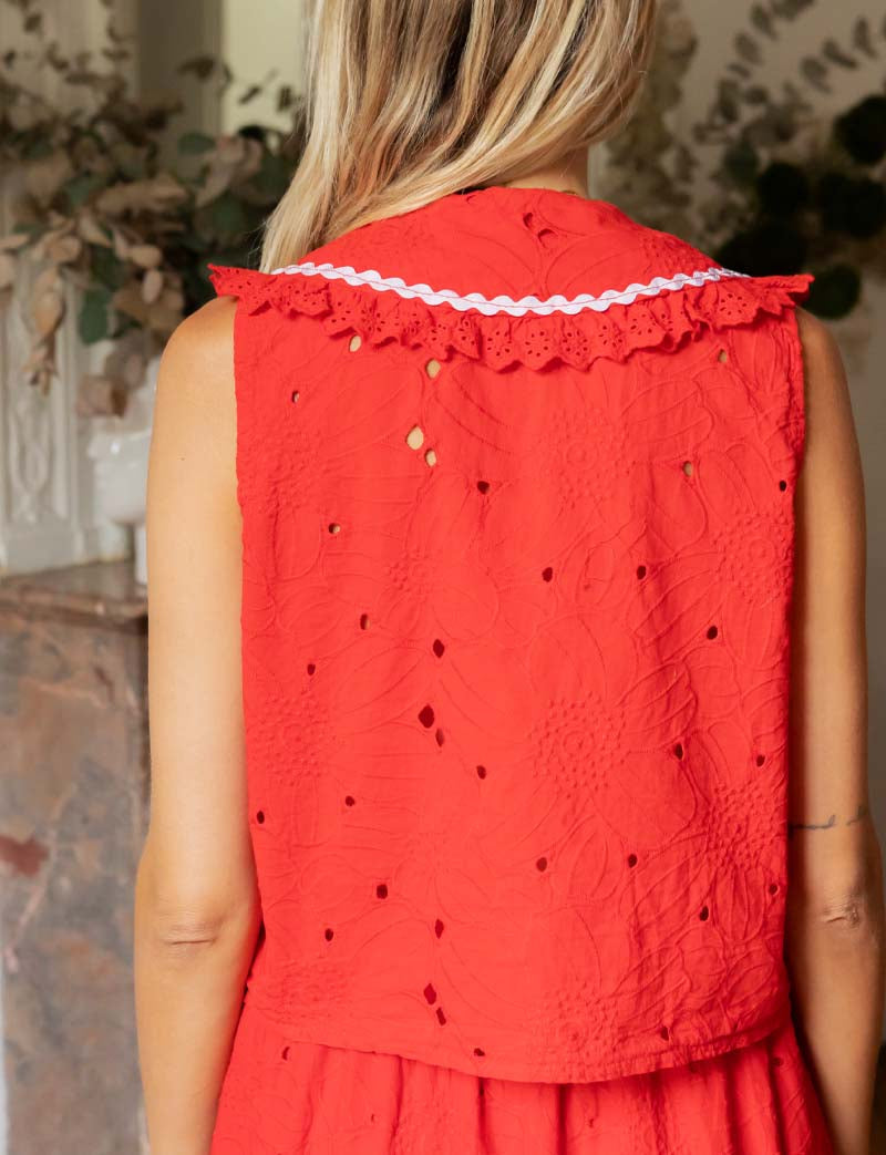 Top In Pizzo Rosso Mosa