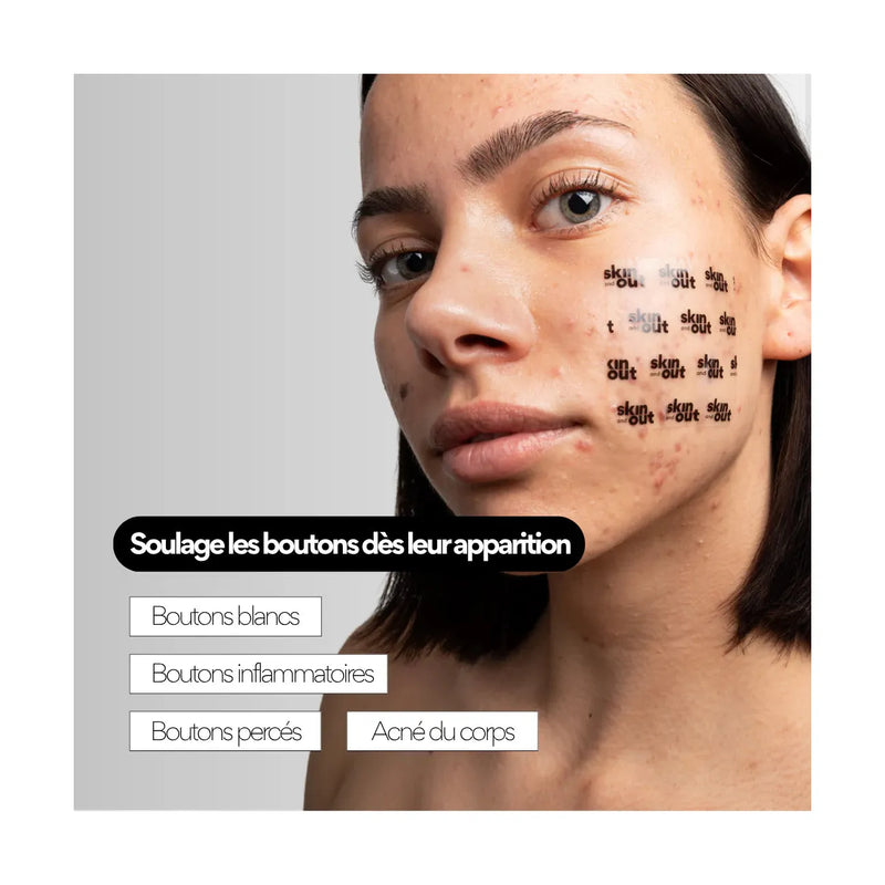 Clear Out - Patchs Xl Boutons Hydrocolloïde