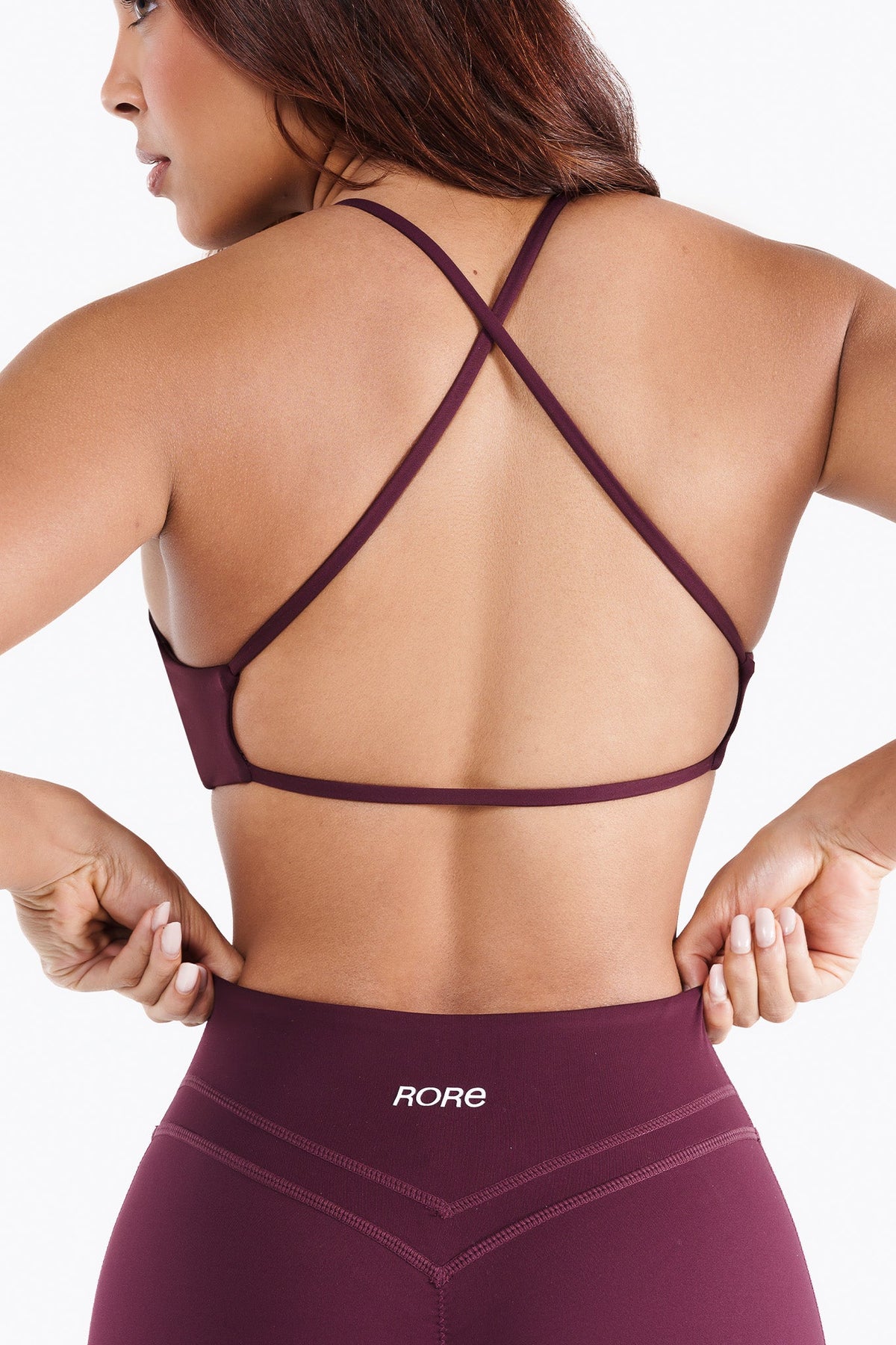 Allure Sports Bra - Deep Purple