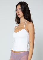 Zuma Halter Top - White