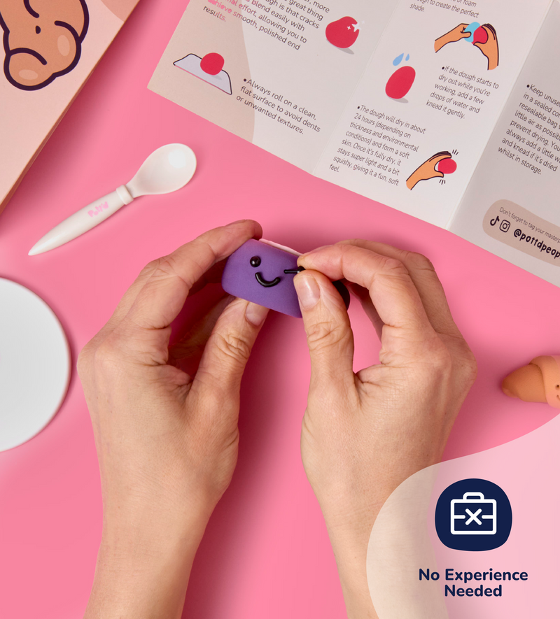 Foam Dough Collectibles: Tiny Yums - Coffee & Croissant