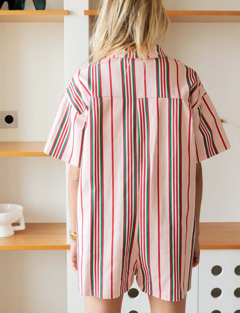 Roze playsuit Laga