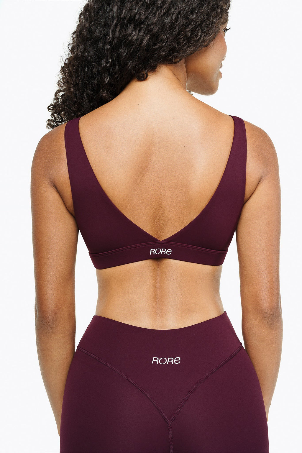 Reggiseno sportivo Crossed - Deep Purple