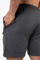 Short Active Terry - Iron Gray