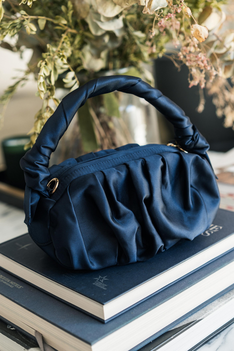 Sac Moi&Sass Satin Marine