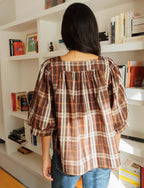 Karierte Bluse Tizia