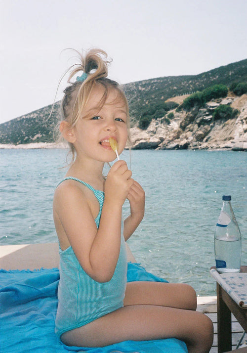 Maillot De Bain Ninu - Enfant - Turquoise